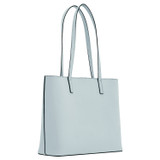 Back product shot of the Oroton Polly Medium Tote in Duck Egg and Pebble Leather for Women