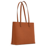Back product shot of the Oroton Polly Medium Tote in Cognac and Pebble Leather for Women