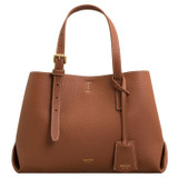 Oroton Margot Mini Day Bag in Whiskey and Pebble Leather for Women
