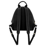 Oroton Lilly Small Backpack in Black and Pebble leather/Nylon for Women