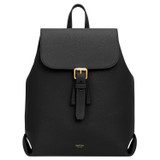 Oroton Margot Medium Backpack in Black and Pebble Leather for Women