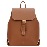 Oroton Margot Medium Backpack in Whiskey and Pebble Leather for Women