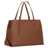 Oroton Margot Baby Bag & Mat in Whiskey and Pebble Leather for Women