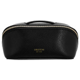 Oroton Muse Small Beauty Case in Black and Saffiano And Smooth Leather for Women