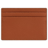 Back product shot of the Oroton Lilly Credit Card Sleeve in Cognac and Pebble leather for Women