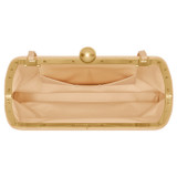 Internal product shot of the Oroton Nova Clutch in Creamed Honey and Smooth Leather for Women