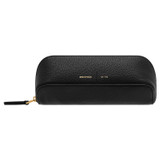 Oroton Lilly Duet Sunglasses Case in Black and Pebble leather for Women