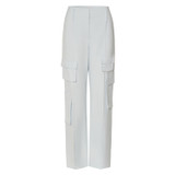 Oroton Pocket Pant in Sea Glass and 99% Cotton, 1% Spandex for Women