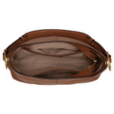 Oroton Tessa Hobo in Toffee and Soft Pebble Leather for Women