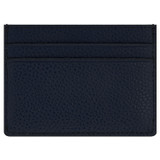 Back product shot of the Oroton Marcus Card Sleeve in Fisherman Blue and Pebble Leather for Men