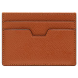 Back product shot of the Oroton Muse 3 Credit Card Sleeve in Cognac and Saffiano Leather for Women