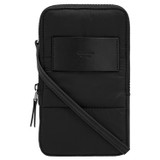 Front product shot of the Oroton Tilly Phone Crossbody in Black and Nylon for Women