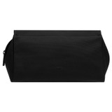 Front product shot of the Oroton Larsen Wetpack in Black and Coated Canvas for Men