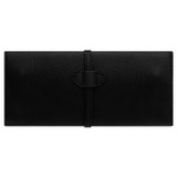 Oroton Margot Jewellery Roll in Black and Pebble Leather for Women