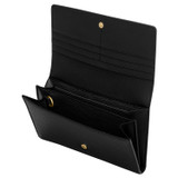 Internal product shot of the Oroton Margot Wallet & Pouch in Black and Pebble leather for Women