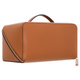 Oroton Muse Large Beauty Case in Cognac and Saffiano And Smooth Leather for Women