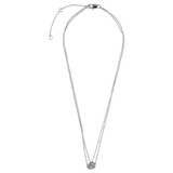 Oroton Wrenley Necklace in Silver and Brass Base Metal With Rhodium Plating for Women
