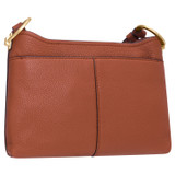 Oroton Tessa Crossbody in Toffee and Soft Pebble Leather for Women
