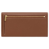 Back product shot of the Oroton Margot Wallet & Pouch in Whiskey and Pebble leather for Women