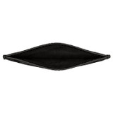 Oroton Otto Credit Card Sleeve in Black and Veg Leather for Men