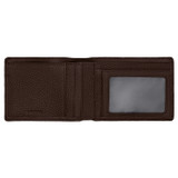 Oroton Otto 4 Credit Card Mini Wallet in Cedar and Pebble Leather for Men