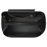 Internal product shot of the Oroton Muse Small Day Bag in Black and Saffiano / Smooth Leather for Women
