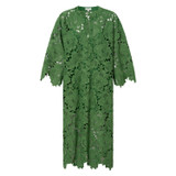 Front product shot of the Oroton Lace Kaftan Dress in Garden and 100% Polyester for Women