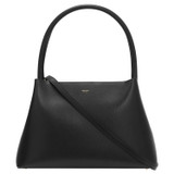 Front product shot of the Oroton Muse Day Bag in Black and Saffiano / Smooth Leather for Women