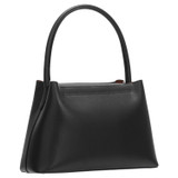 Back product shot of the Oroton Muse Day Bag in Black and Saffiano / Smooth Leather for Women