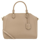 Front product shot of the Oroton Inez Day Bag in Fawn and Saffiano Leather for Women