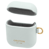 Oroton Imogen Airpod Wristlet in Sea Glass and Smooth  Leather for Women