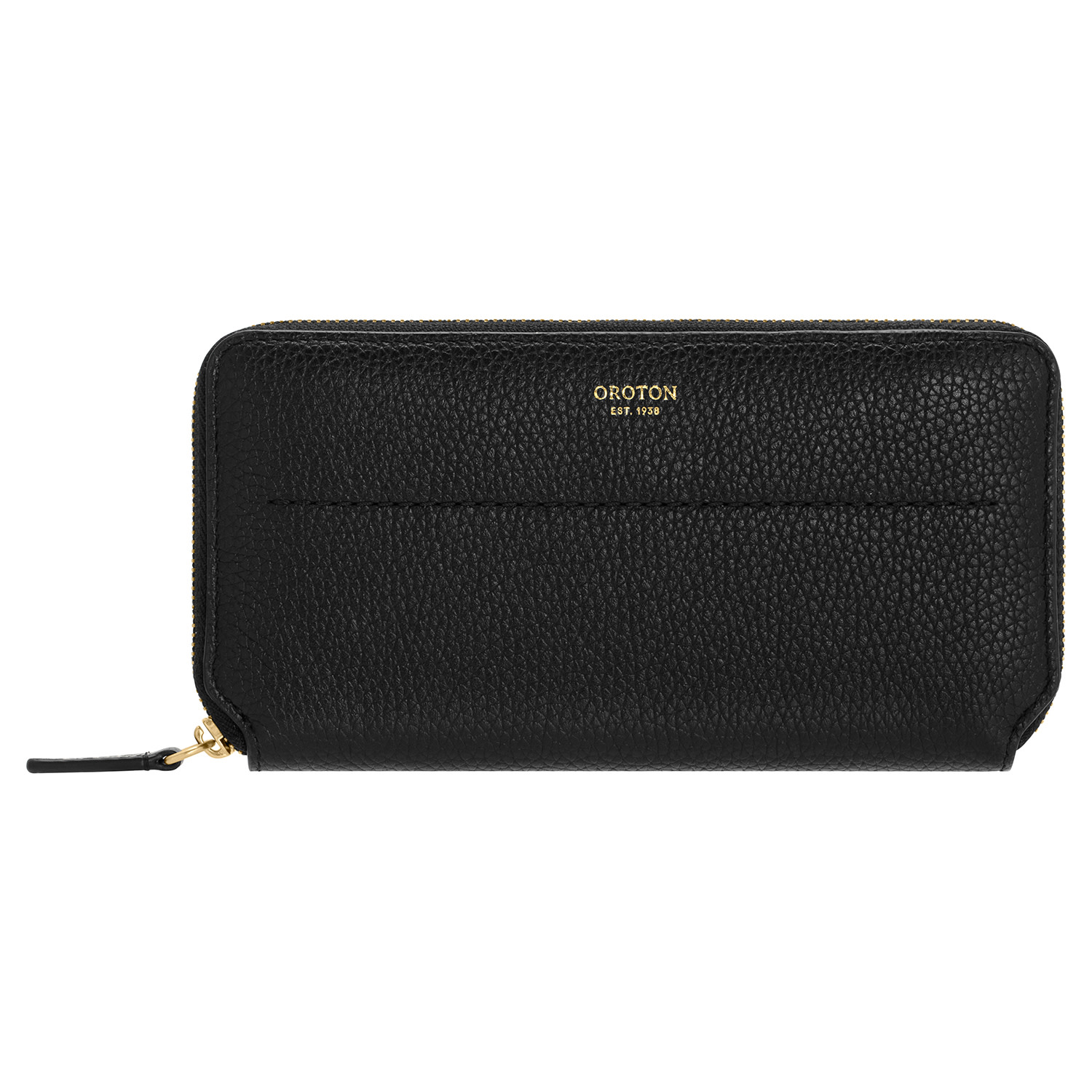 Lilly Slim Zip Wallet - Black