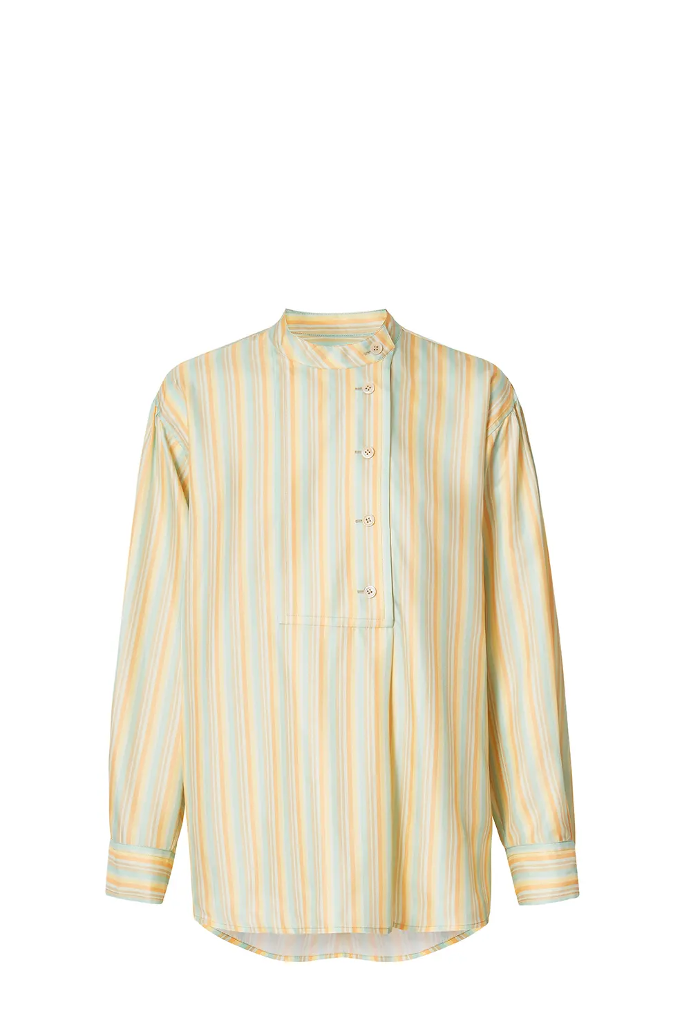 Silk Multi Stripe Shirt